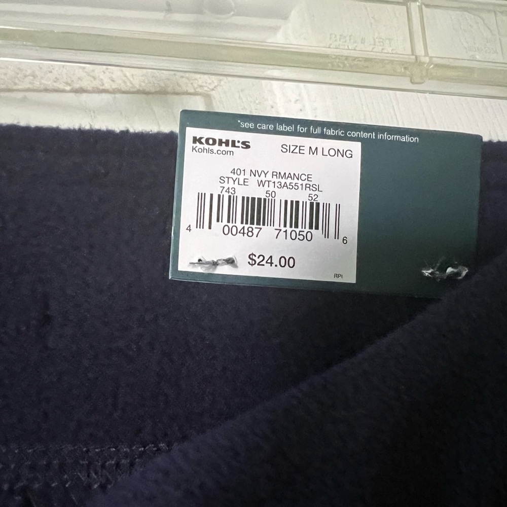 Women’s straight leg brushed fleece pants - Picture 3 of 3